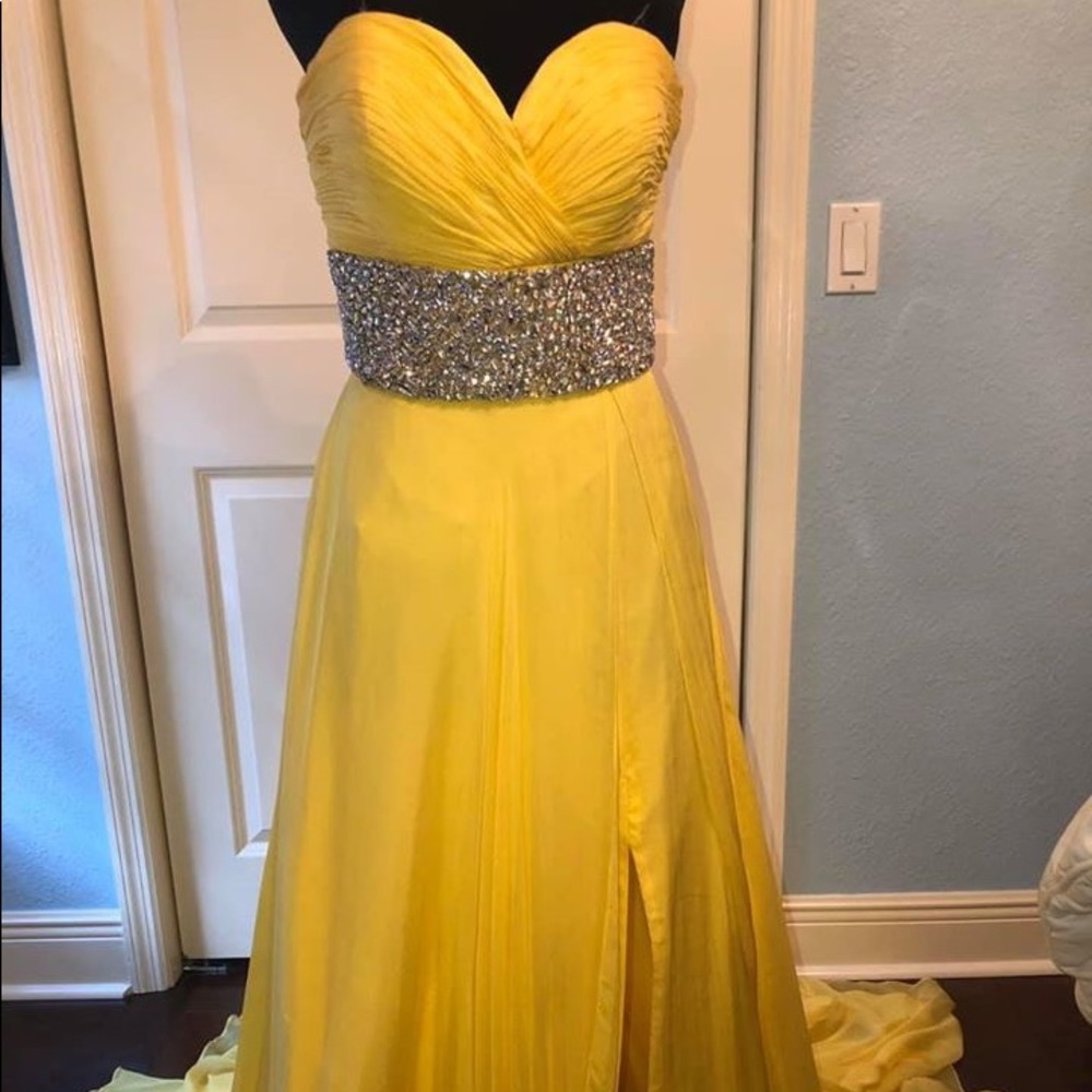 Custom MacDuggal Gown